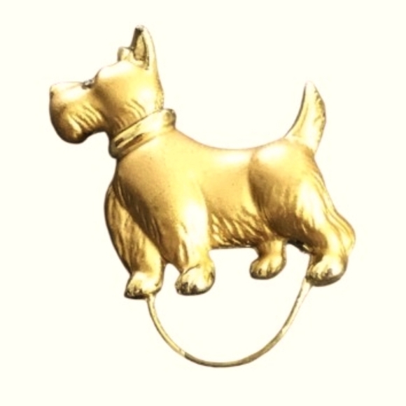 Vintage Schnauzer Dog Puppy Brooch Pin Beautiful and Vivid. Pl. C pics.BO3 - Picture 4 of 8